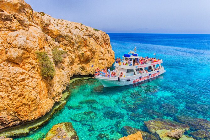From Protaras: Turtle Cove & Blue Lagoon Cruise - Price and value, from $36.30 to real on-water time