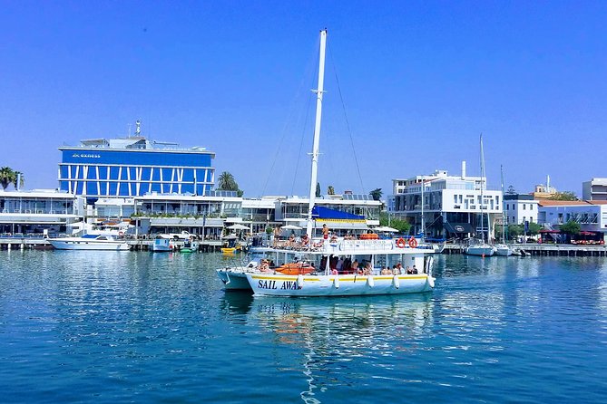 Full-Day Family Catamaran Cruise from Limassol with Lunch - From Limassol Morning Pickup to Old Port Departure