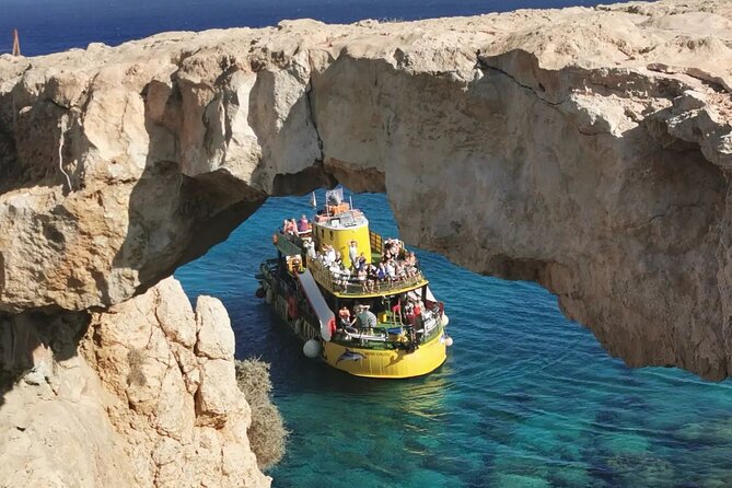 Glass Bottom Boat Dolphin Cruise to Blue Lagoon and Turtle Cove - Boarding and the Paralimni Marina to Famagusta story