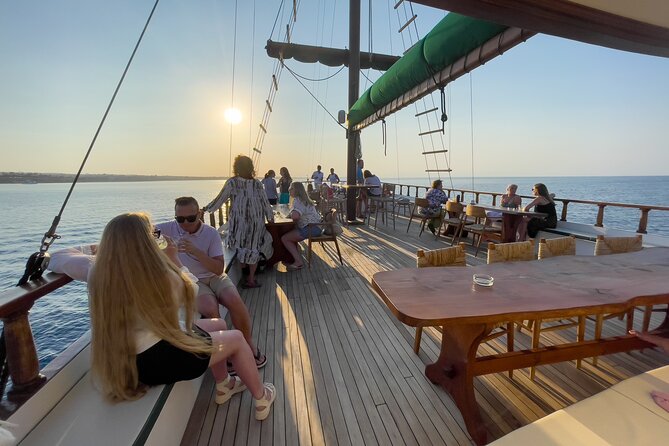 Golden Hour Sunset Cruise in Cyprus - Turtles, Top Deck Jumps, and Snorkel Gear With a Deposit