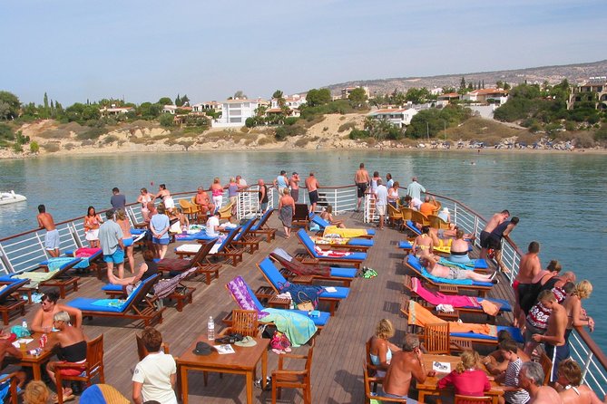 Half Day BBQ Lunch Cruise from Paphos - Hitting the Deck for Greek BBQ and Local Drinks