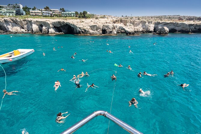 Half-Day Odyssey Guided Boat Safari with Lunch in Cyprus - Agioi Anargyroi Chapel and the run-up to Blue Lagoon