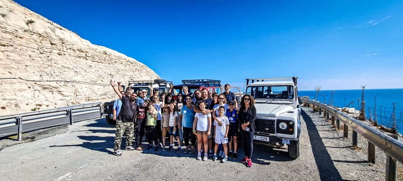 Jeep & Boat: 4x4 Tour + Boat to Blue Lagoon - Kato Arodes break and the coffee stop rhythm