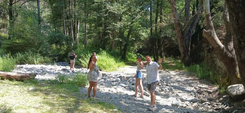 Jeep safari in Troodos, Afrotide's rock, Cyprus - Phini lukuma factory and Hantara Waterfalls: sweet treats and cool air