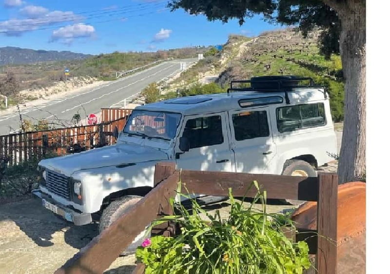 Jeep safari in Troodos, Afrotide's rock, Cyprus - Asprokreemnos Dam and Nelion Winery: start with views and a tasting