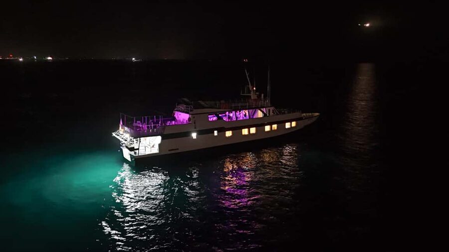 Larnaca: Disco Sunset cruise - The deck party: dancing, music, and the kind of staff energy you remember