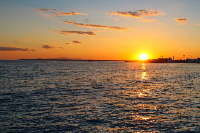 Larnaca Sunset Cruise - The Route Experience: Palm Trees, Coast Sails, and Airport Views