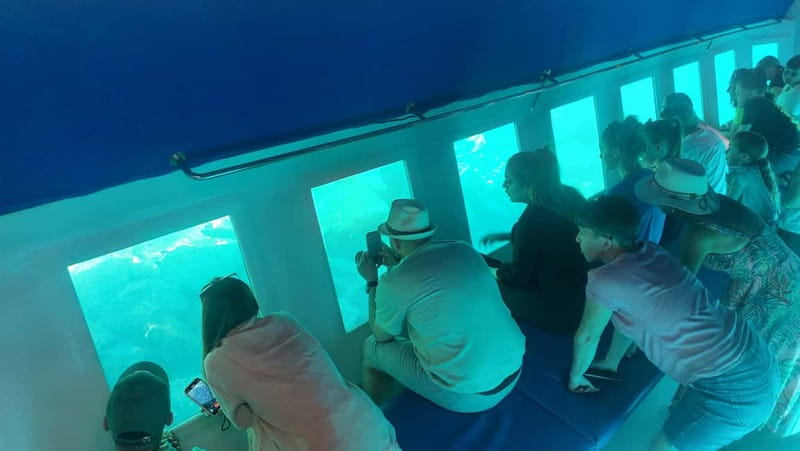 Larnaca: Sunset Cruise with Unlimited Wine & Beers - Underwater Cabin Time: See Marine Life Without Getting Wet