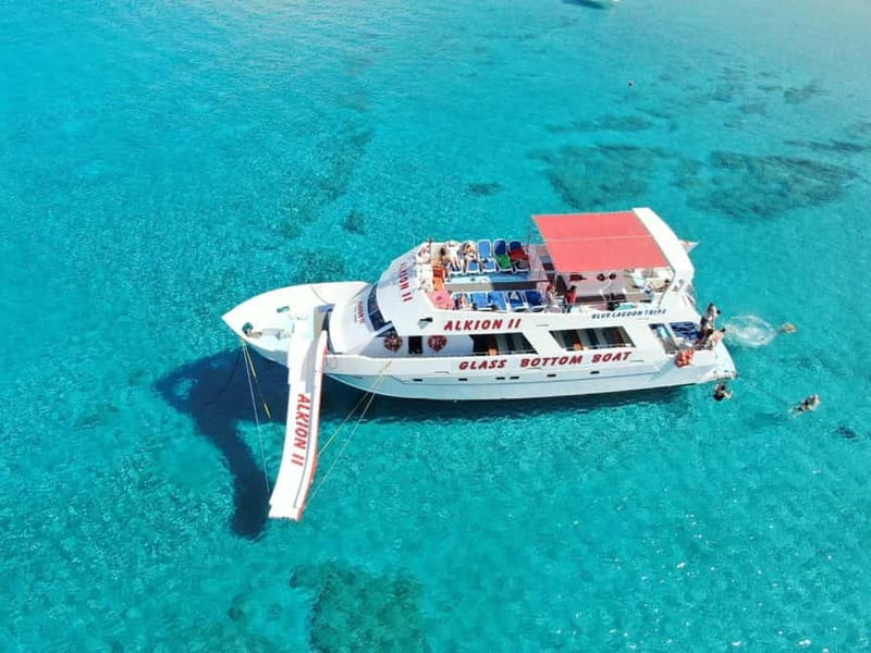 Latchi: Blue Lagoon Glass Bottom Boat Cruise with Drinks - Why the Alkion ll glass-bottom cruise is a smart Latsi stop