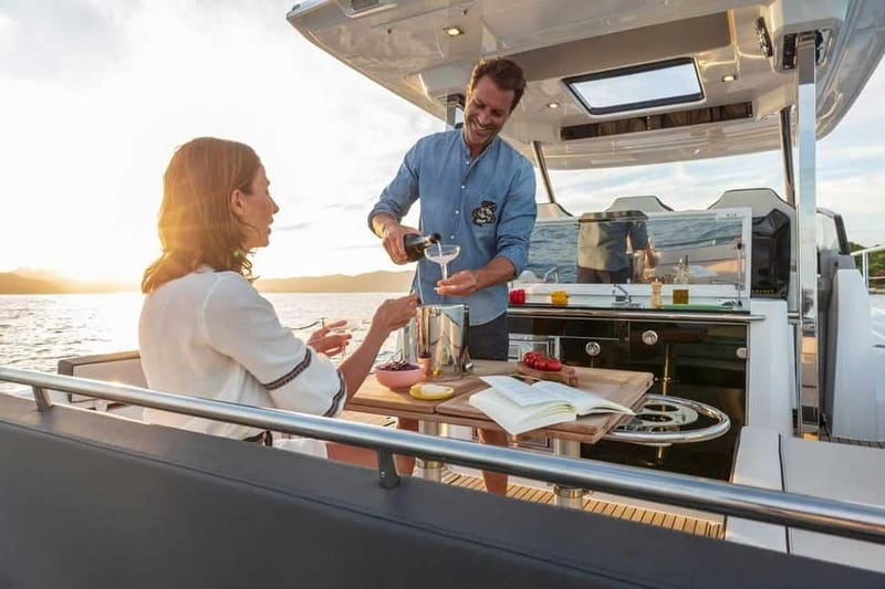 Latchi: Private Yacht Charter on Latchi Oasis - The Jeanneau Cap Camarat 10.5 WA Series 2, built for comfort on a half-day