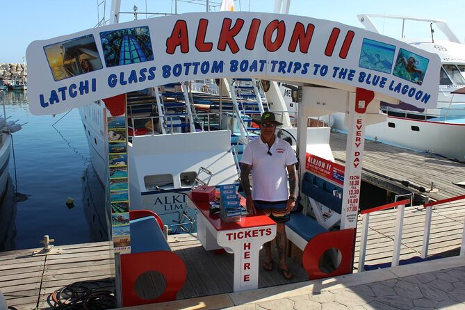 Latchi to Blue Lagoon Glass Bottom+slide Boat Tour - The boat ride out: friendly crew, steady commentary, and calm sailing