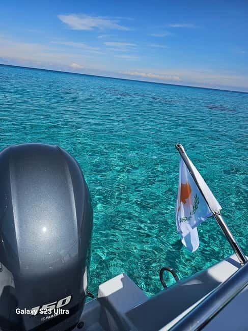 Latsi Blue Lagoon: Private Yacht with Drinks - From Latchi Harbour toward Akamas: the start that sets the tone