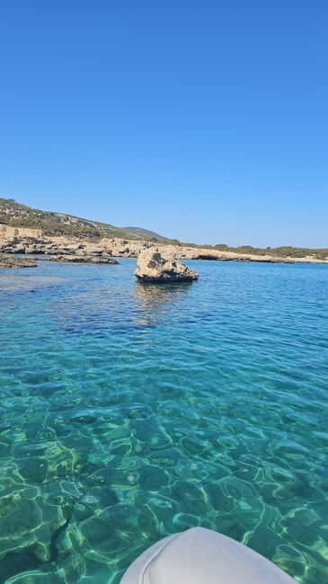 Latsi Blue Lagoon: Private Yacht with Drinks - The secluded natural harbor stop: your built-in swim and snorkel break