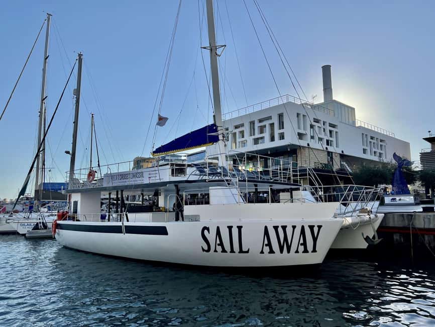Limassol: Catamaran Cruise with Lunch - The Route: Limassol Old Port to Cape Gata and Akrotiri Views