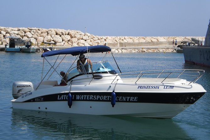 Luxury Marinello 26 speedboat with driver to Blue Lagoon & more.. - From Latchi Harbour to Akamas coves: the feel of this speedboat day