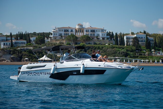 Luxury Private Charter on a Karnic SL800 to Blue Lagoon & more... - Latchi Watersports Centre: the smooth start at the harbour