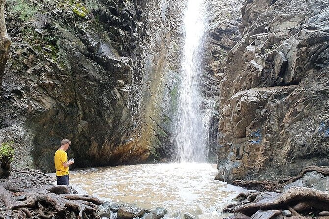 Meet the locals of Troodos mountains - Millomeris Waterfalls: a 15-meter picture stop with a walk