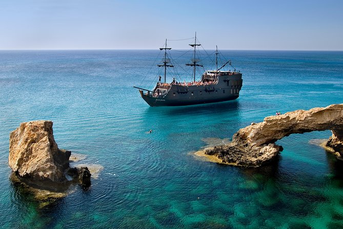 Mega Day Black Pearl Cruise from Protaras - Sea Caves Photo Stop: Quick Views at the Edge of Ayia Napa