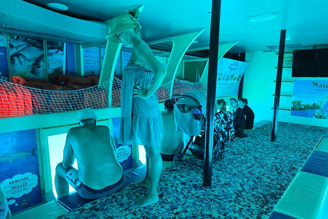 Nemo Submarine Adventure in Ayia Napa - Sea caves stop: naturally formed coast and marine life potential