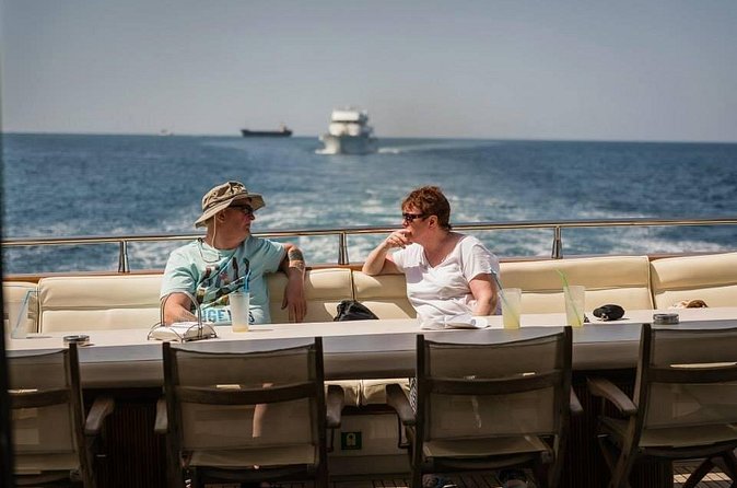 Ocean Flyer | VIP Cruise (Adults Only 18+) - Deck comfort and sun-bed reality on a max 55 yacht