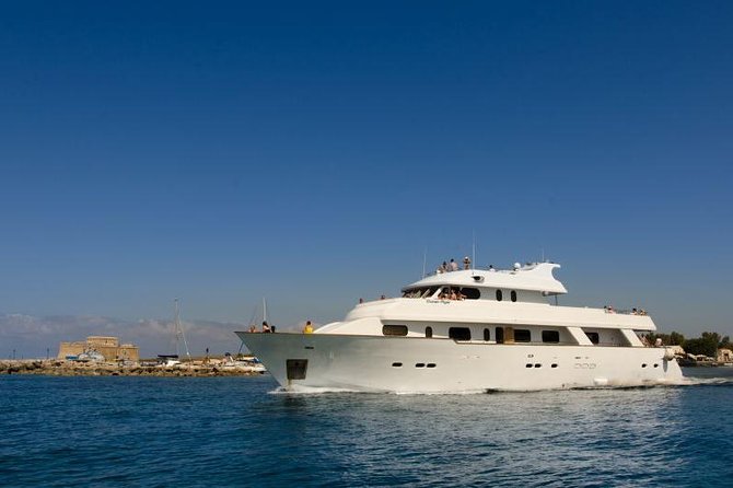 Ocean Flyer VIP Cruise from Paphos Adults Only - Entering the VIP Cruise Mode from Paphos Harbour