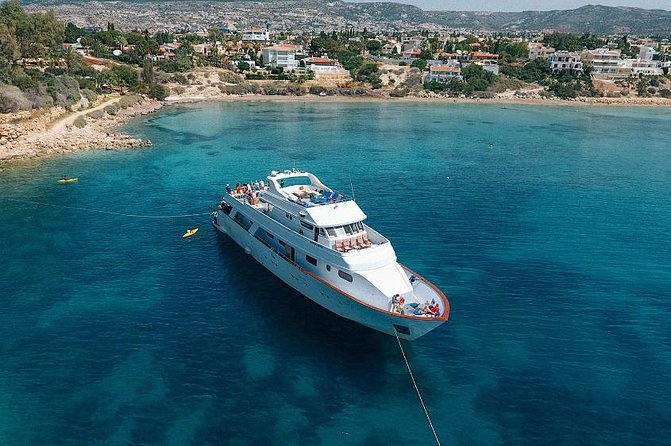 Ocean Flyer VIP Cruise from Paphos Adults Only - The Cruise Route: Corallia Bay, St George’s Sea Caves, and Akamas Views