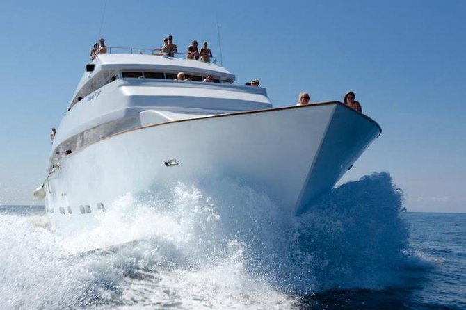 Ocean Flyer VIP Cruise from Paphos Adults Only - Stop-by-Stop: From Paphos Harbour to Sea Cave Water Breaks