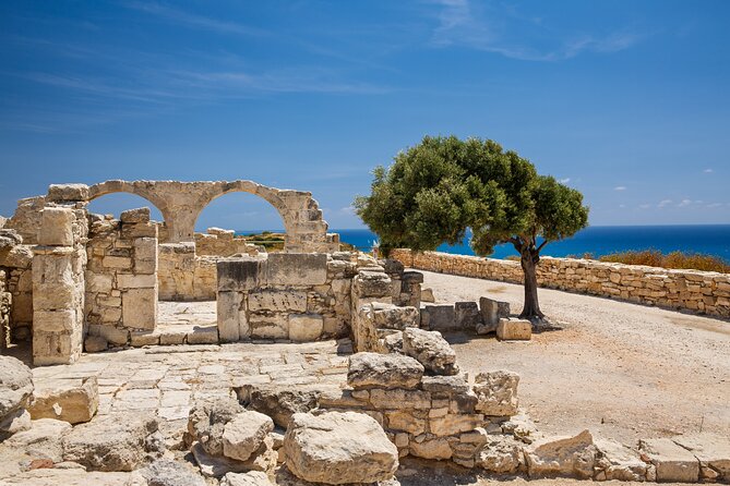 Pafos and Kourion Tour from Protaras, Aya Napa, Larnaca, Limassol - Kourion (Curium) in about 45 minutes, and what you should look for