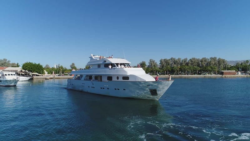 Paphos: Adults Only Cruise with Drinks, Food, Bus, Swim Stop - Ocean Flyer group size: what “up to 65” really means on the water