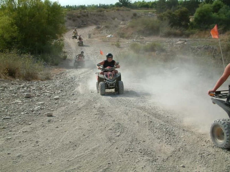 Paphos: Akamas and Adonis Falls Quad Tour - Getting dusty-ready: clothes, goggles, and water