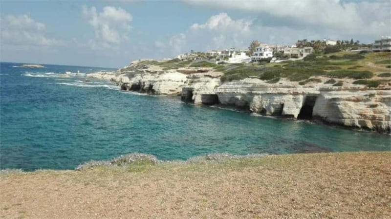 Paphos: Akamas, Waterfalls & Blue Lagoon of Aphrodite Tour - Sea Caves on Agiou Georgiou Road: the quick start that sets the mood