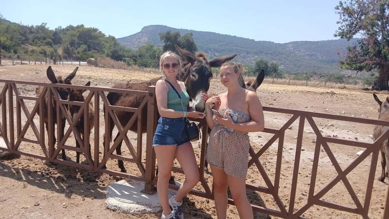 Paphos: Avakas Gorge & Turtle Bay Jeep Tour with Donkey Farm - Traditional village coffee in a copper brikia pot