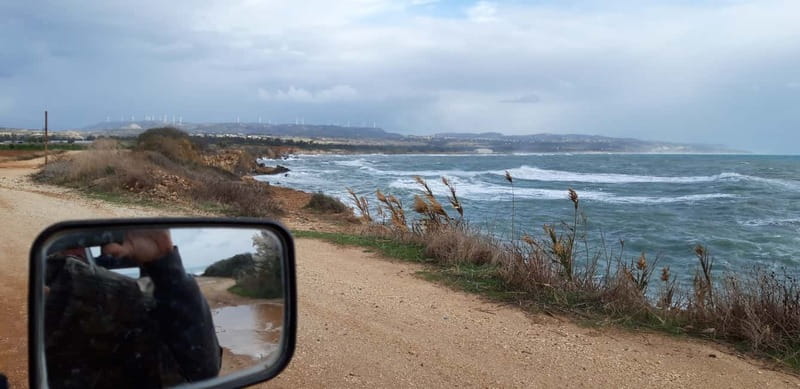Paphos: Beach and Mountain Buggy Safari - The Mandria beach recharge stop you will actually appreciate