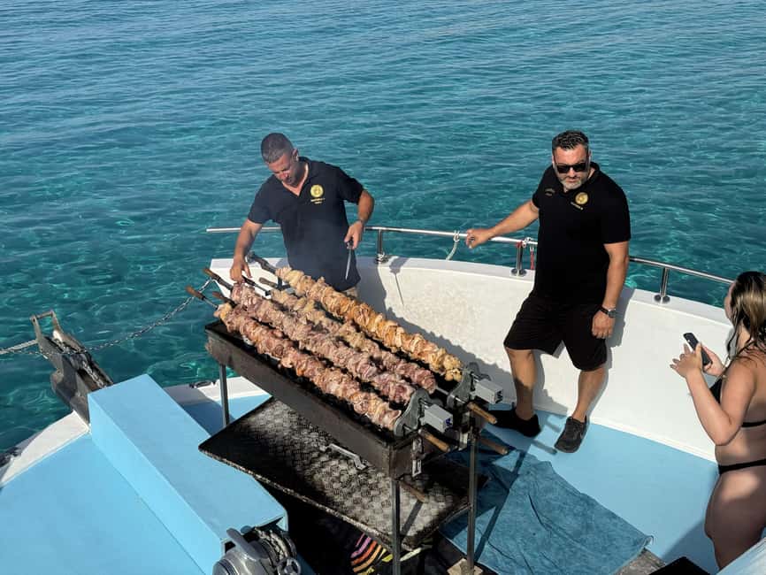 Paphos: Blue Lagoon Afternoon Cruise with Swim, BBQ & Wine - Sunset on deck: the calm payoff at the end of the cruise