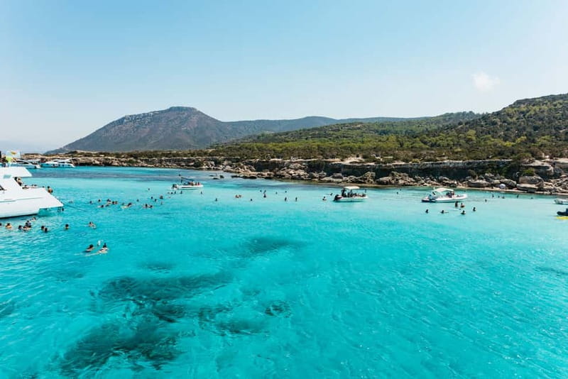 Paphos: Blue Lagoon, Aphrodite's Baths & Sea Caves Day Trip - Edro III Shipwreck stop and Peyia Sea Caves: quick but dramatic