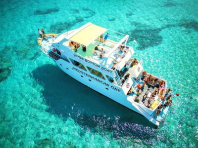 Blue Lagoon, Aphrodite’s Baths & Sea Caves Day Trip