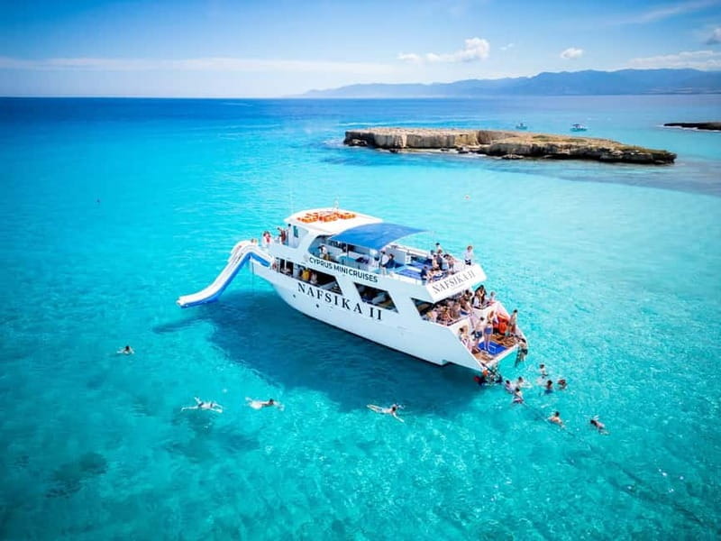 Paphos: Blue Lagoon Boat Trip with Transfers - Baths of Aphrodite and Saint George’s island: the stops that add story