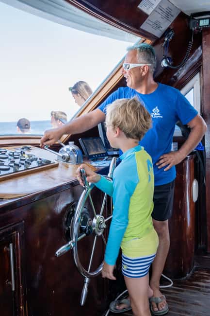 Paphos Blue Lagoon Cruise: Slide, Music & Hotel Transfer - The Blue Lagoon stop: how to use your 1 hour
