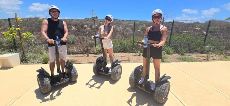Paphos Discovery Private Tour Ride the lastest Off Road X2 - Getting on the Segway: Artemidos 21 and a 20-minute confidence build