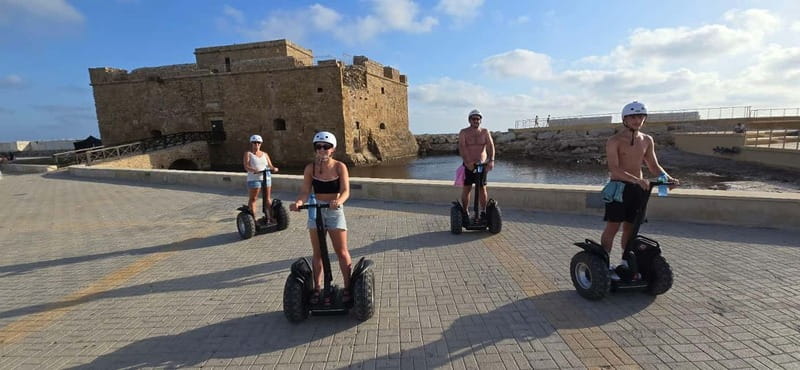 Paphos Discovery Private Tour Ride the lastest Off Road X2 - Harbor and Paphos Castle: short stops that still feel worth it