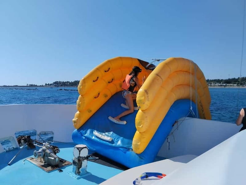 Paphos: Glass Bottom Boat Trip with Swimming or Snorkeling - Turtle breeding season: how to spot them without stressing