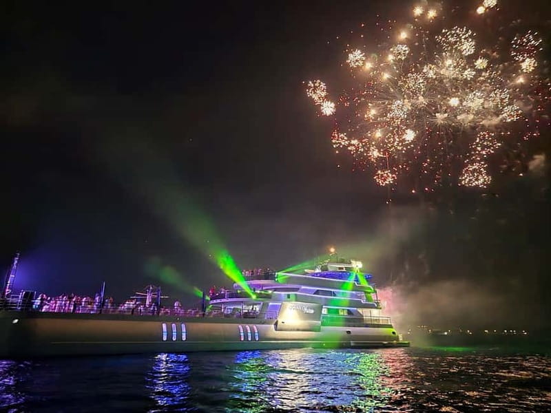 Paphos: Ocean Vision All-Inclusive Night Cruise, Dance, Show - Sunset Views and Onboard Fireworks: The Photo Moment