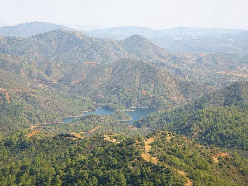 Paphos: Scenic Troodos Mountains Tour with Wine Tasting - Milomeris Waterfall: the natural pool moment