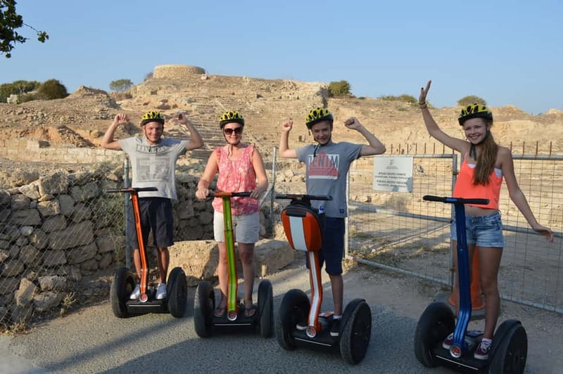 Paphos: Segway Tour - The training that turns nerves into control