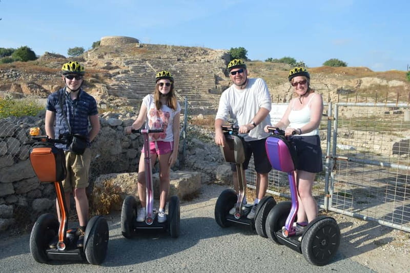 Paphos: Segway Tour - Duration and pacing: 110 to 125 minutes of “good coverage”