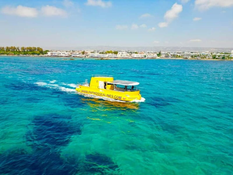 Paphos: Swim Cruise with Turtle Watching, Drinks & Aperol - Semi-Submarine Cruising in Paphos, plus Turtle Spotting and Aperol