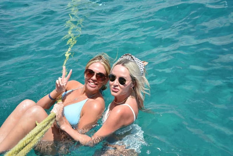 Paphos: Wave Dancer Full Day Sunshine Cruise All Inclusive - A big boat that reaches Coral Bay, Sea Caves, and Akamas