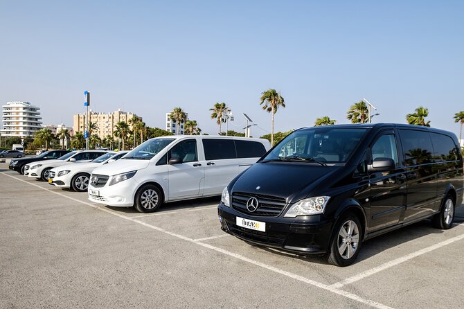 Private Transfer: Larnaca Airport to Protaras 1-14 pax - FAQ