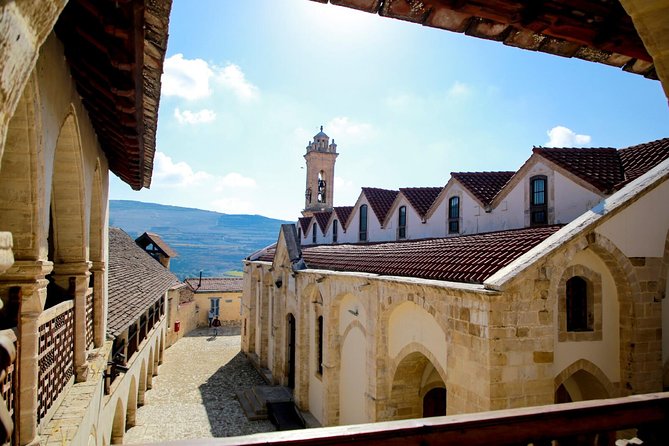 Private Troodos, Kykkos & Aphrodite's Birthplace from Limassol - Omodos and Timios Stavros Monastery, a calm start