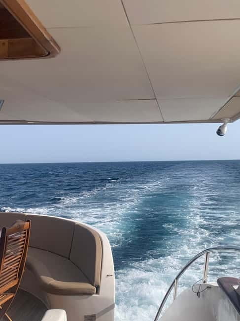 Protaras: 80s and 90s Sunset Cruise with Cypriot Dinner & DJ - The route: Fig Tree Bay, Cape Greco sights, and a steady flow of views